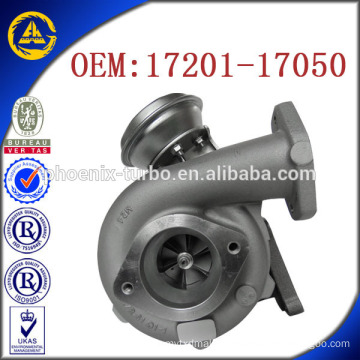 CT26V 17201-17050 turbocharger for TOYOTA 1HD-FTE